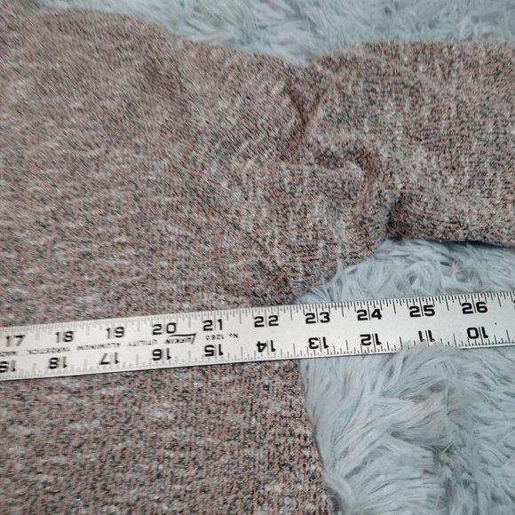 Lane Bryant‎ Womens Sweater Cardigan Multicolor 14 16 Open Sparkle Stretch 14 16 - Picture 5 of 8